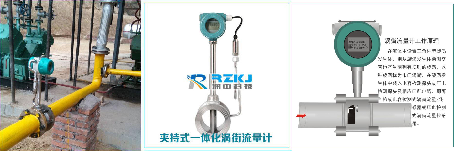 渦街流量計(jì)原理及安裝