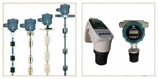 超聲波液位計與浮球液位開關
